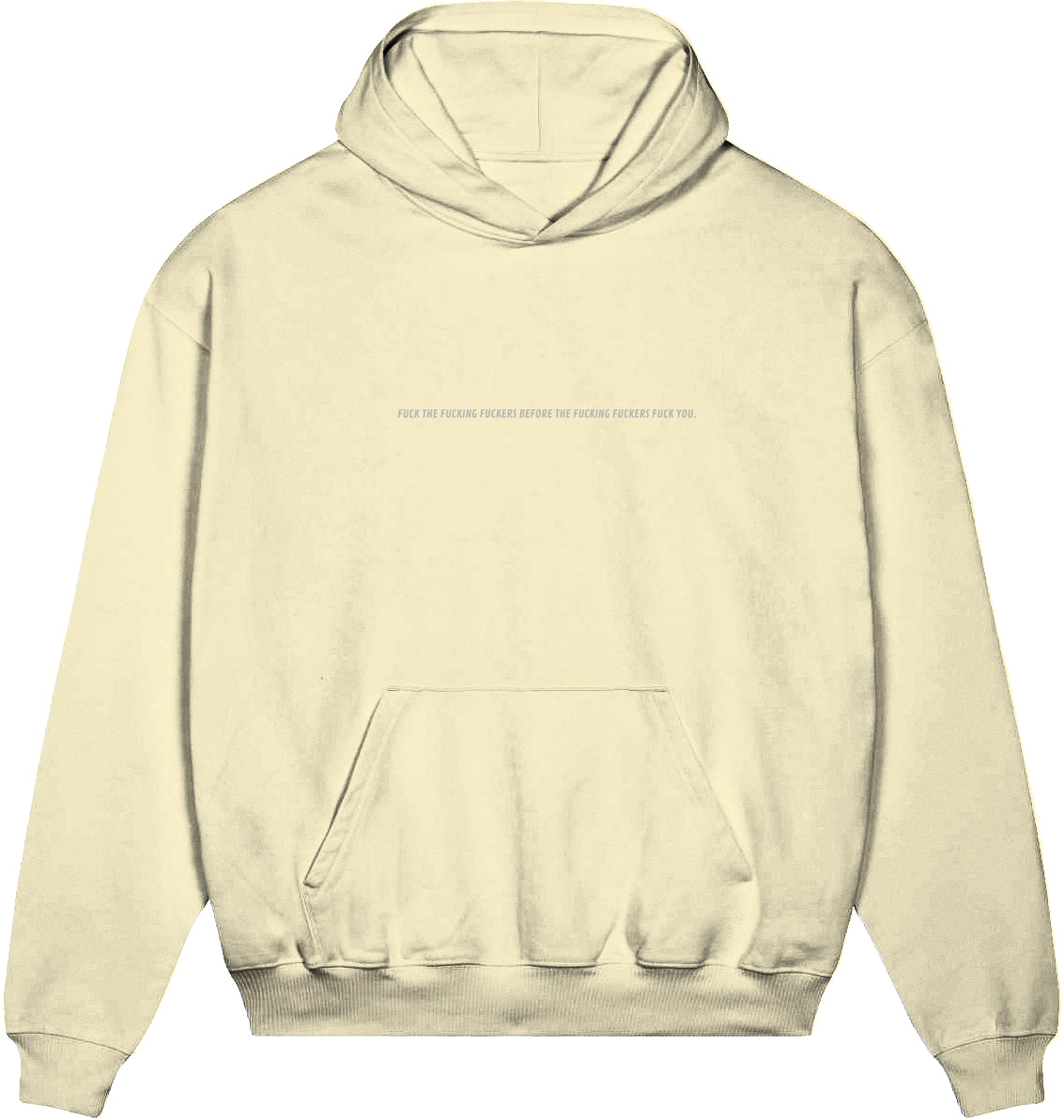 F*CKING HOODIE OVERSIZED